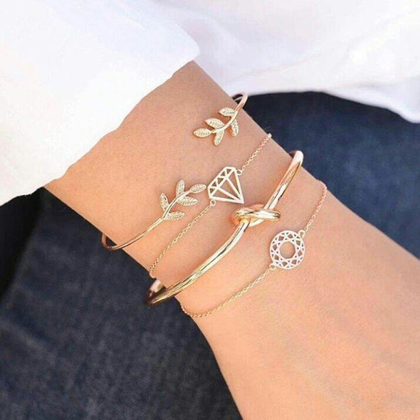 Diamond Charm Bracelet